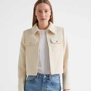 ISO Cropped Tweed Jacket